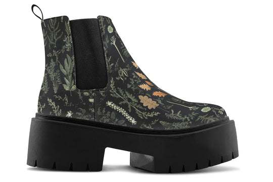 Autumn Memoir Platform Chelsea Boots