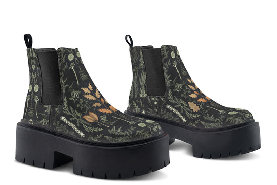 Autumn Memoir Platform Chelsea Boots