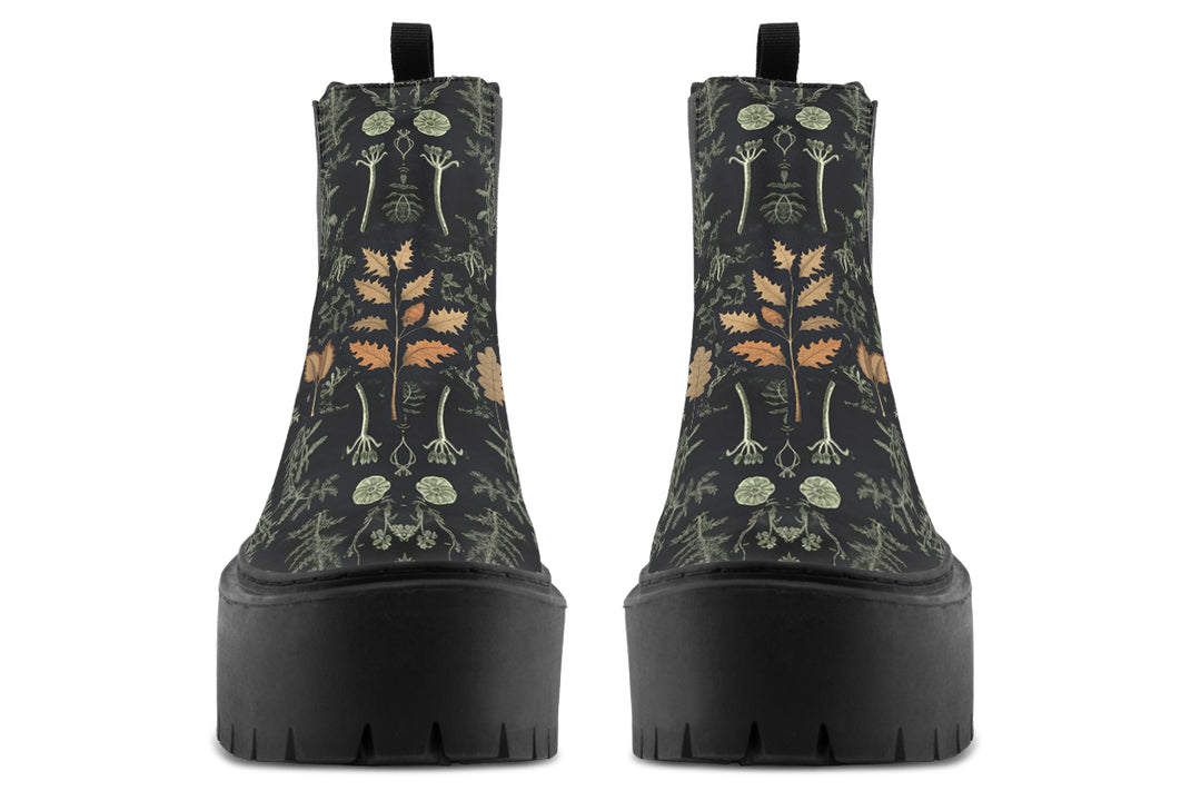 Autumn Memoir Platform Chelsea Boots