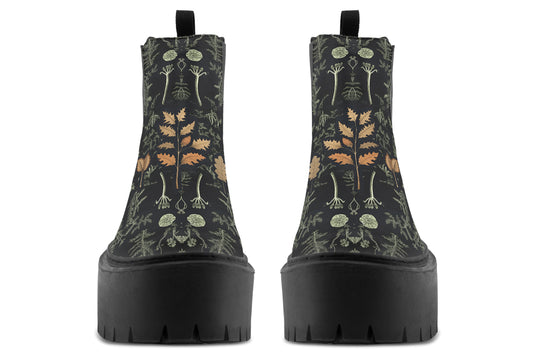 Autumn Memoir Platform Chelsea Boots