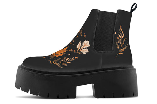 Autumnalis Platform Chelsea Boots