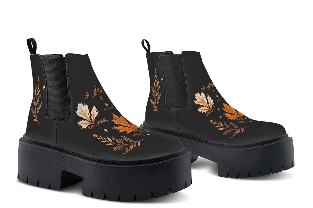 Autumnalis Platform Chelsea Boots