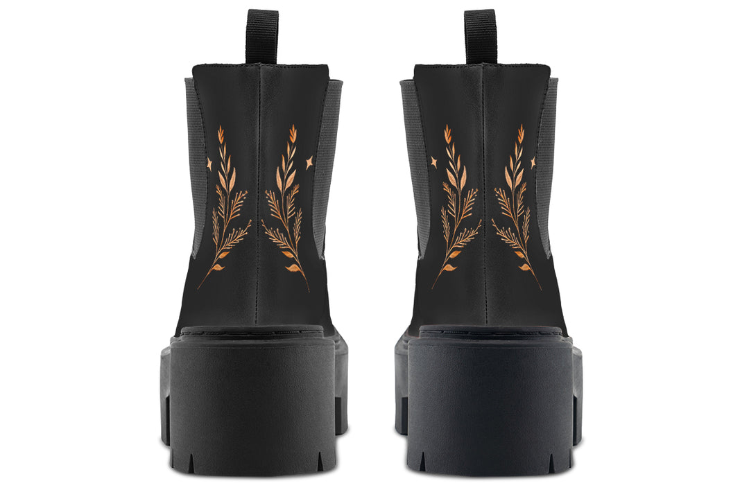Autumnalis Platform Chelsea Boots