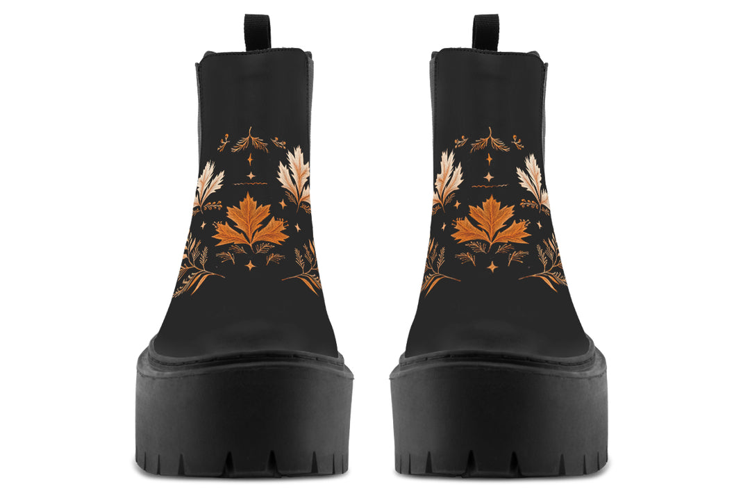 Autumnalis Platform Chelsea Boots