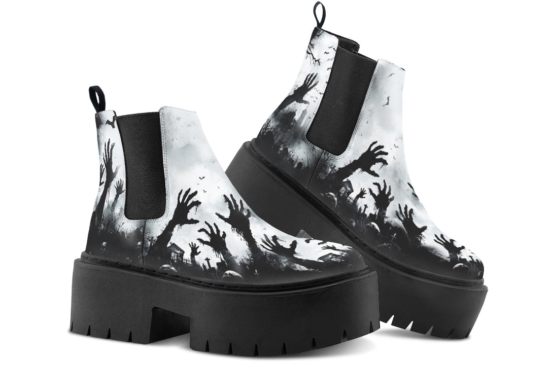 Awakened Platform Chelsea Boots