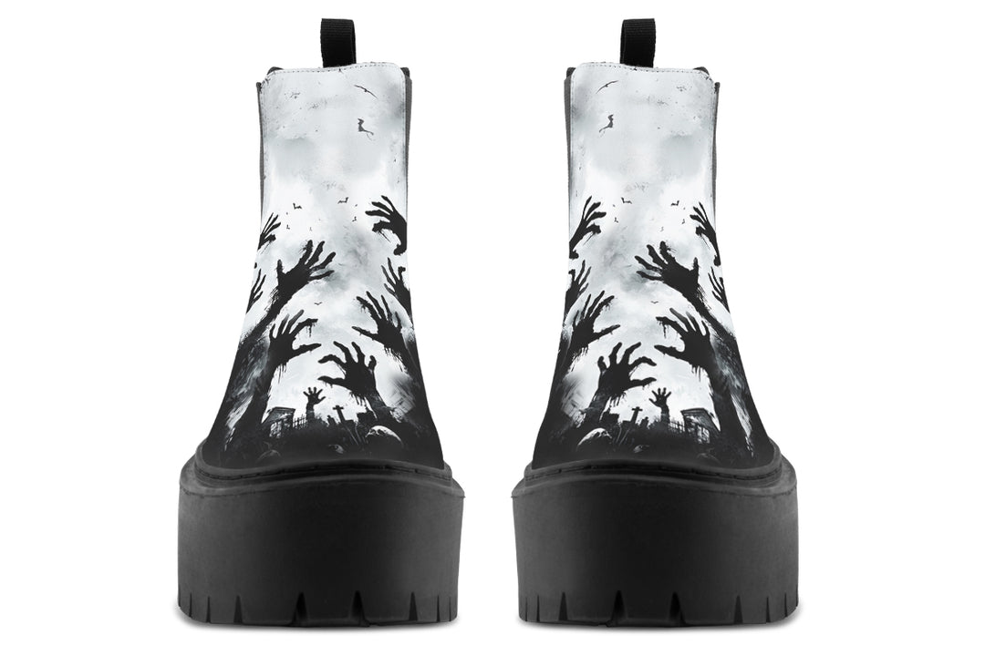 Awakened Platform Chelsea Boots