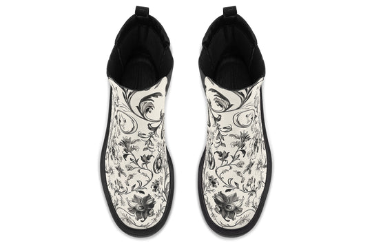 Baroque Platform Chelsea Boots
