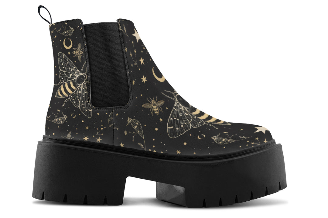 Bee Constellation Platform Chelsea Boots