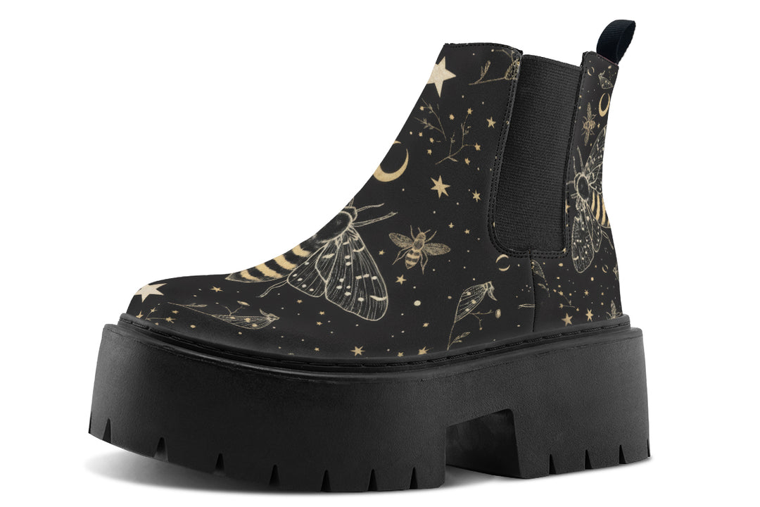 Bee Constellation Platform Chelsea Boots