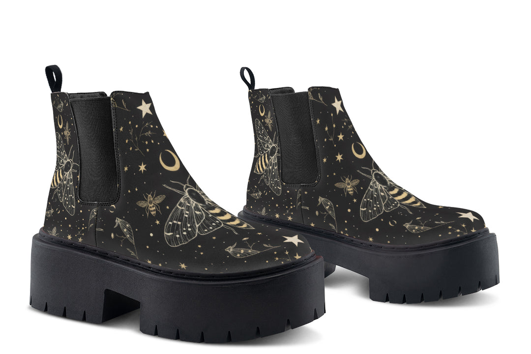 Bee Constellation Platform Chelsea Boots