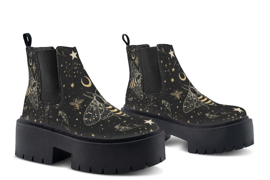 Bee Constellation Platform Chelsea Boots
