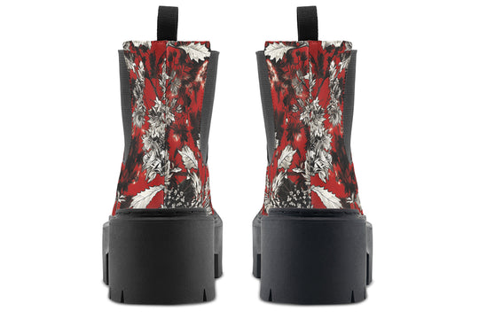Bloodflower Platform Chelsea Boots