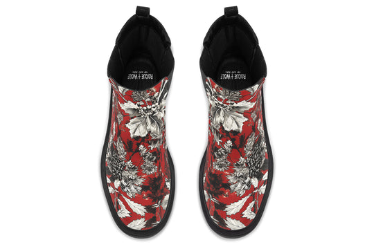 Bloodflower Platform Chelsea Boots