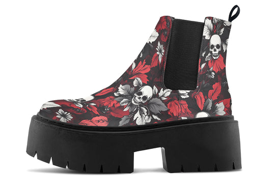 BloodLeaf Platform Chelsea Boots
