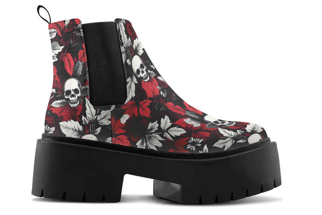 BloodLeaf Platform Chelsea Boots