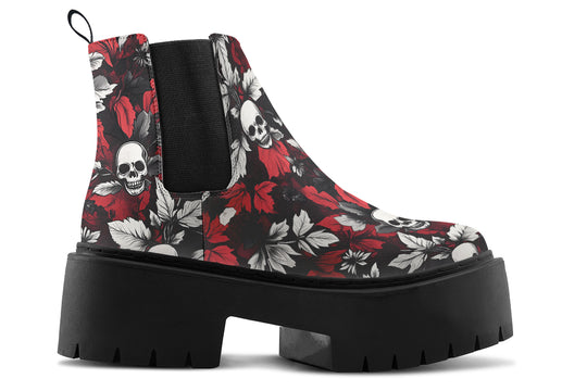 BloodLeaf Platform Chelsea Boots