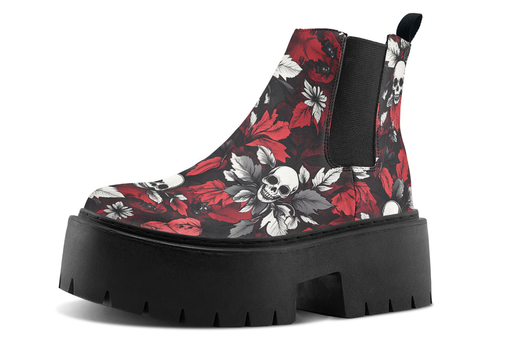 BloodLeaf Platform Chelsea Boots