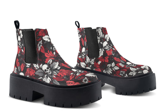 BloodLeaf Platform Chelsea Boots