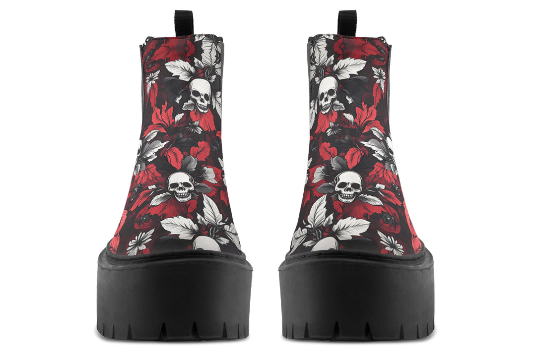 BloodLeaf Platform Chelsea Boots