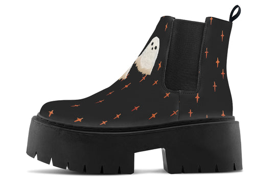 Boo Platform Chelsea Boots