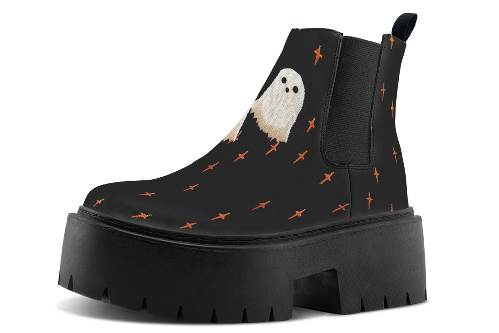 Boo Platform Chelsea Boots