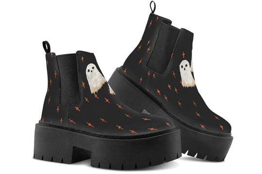 Boo Platform Chelsea Boots