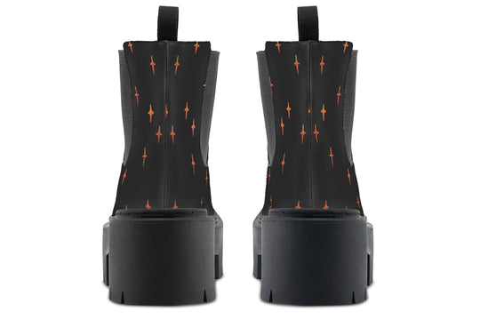 Boo Platform Chelsea Boots