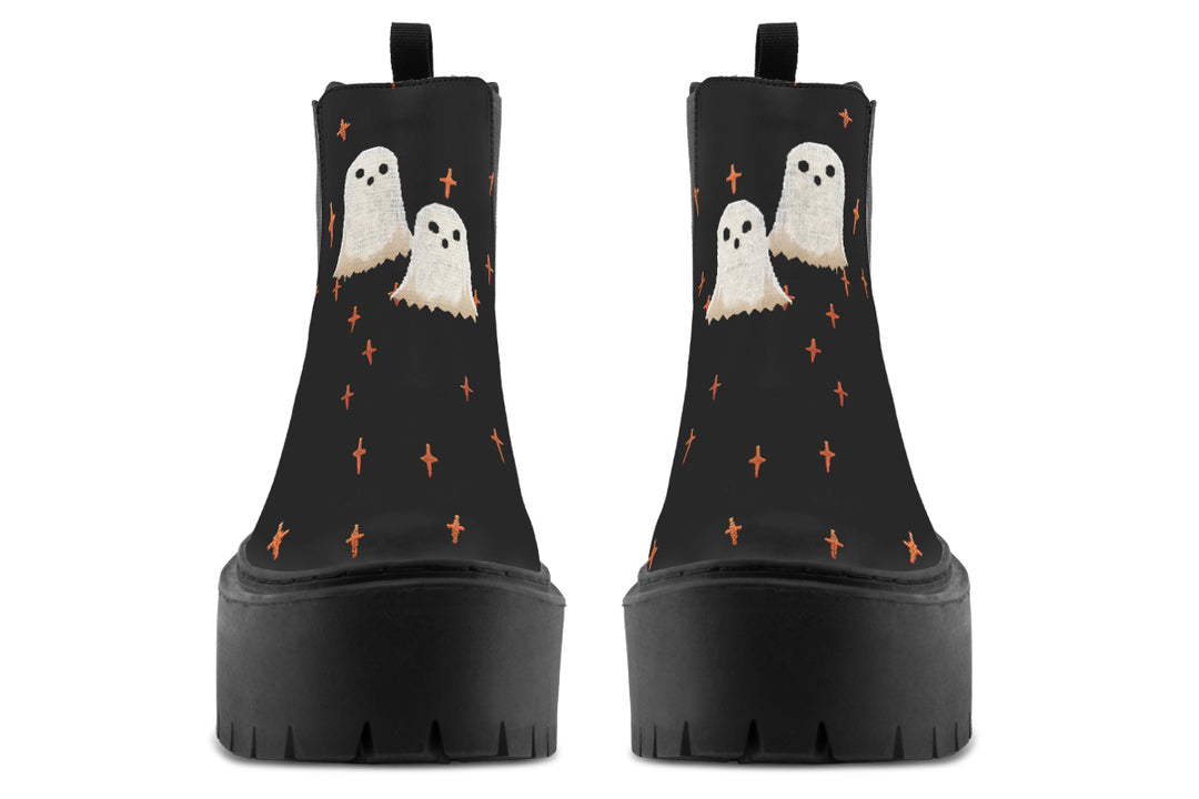 Boo Platform Chelsea Boots
