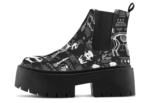 Cat Study Platform Chelsea Boots