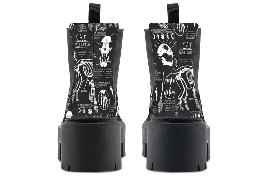 Cat Study Platform Chelsea Boots