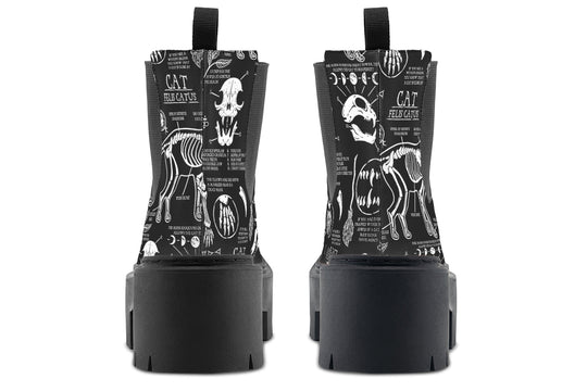 Cat Study Platform Chelsea Boots