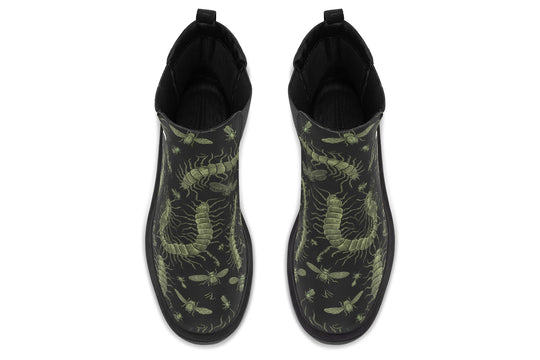 Centipeda Tenebris Platform Chelsea Boots