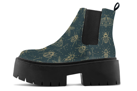 Chrysalidae Platform Chelsea Boots