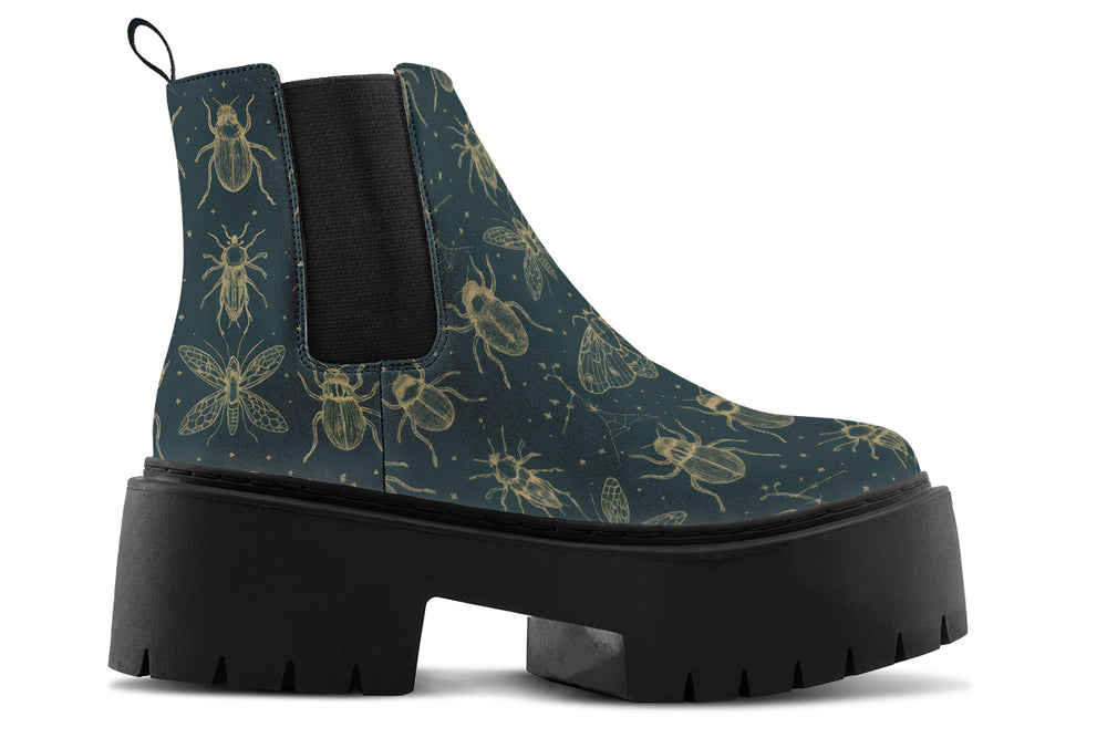 Chrysalidae Platform Chelsea Boots