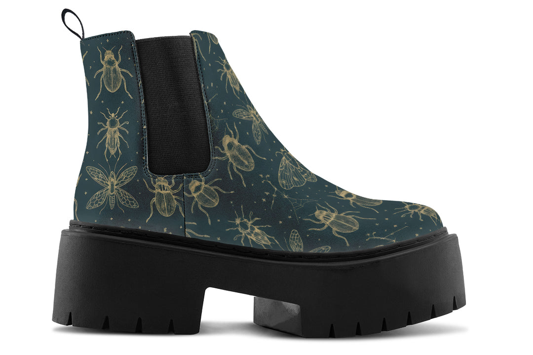 Chrysalidae Platform Chelsea Boots