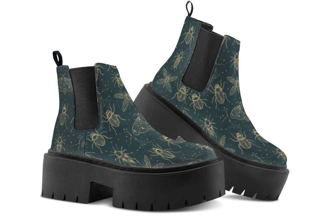 Chrysalidae Platform Chelsea Boots