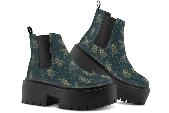 Chrysalidae Platform Chelsea Boots