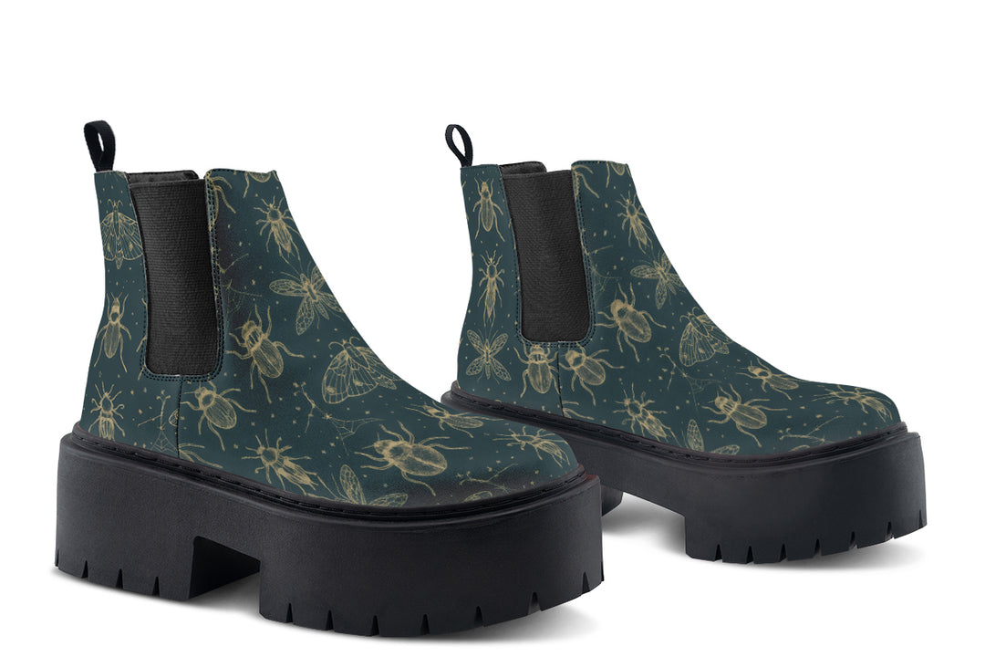 Chrysalidae Platform Chelsea Boots