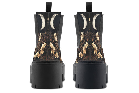 Crescent Garden Platform Chelsea Boots