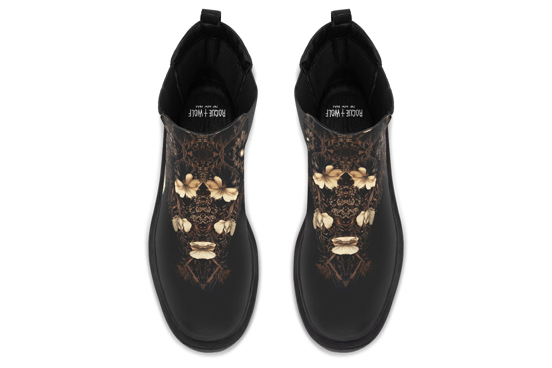 Crescent Garden Platform Chelsea Boots
