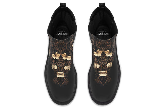 Crescent Garden Platform Chelsea Boots