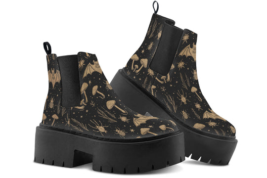 Curio Noctis Platform Chelsea Boots