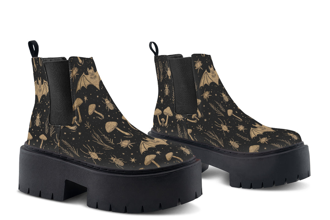 Curio Noctis Platform Chelsea Boots