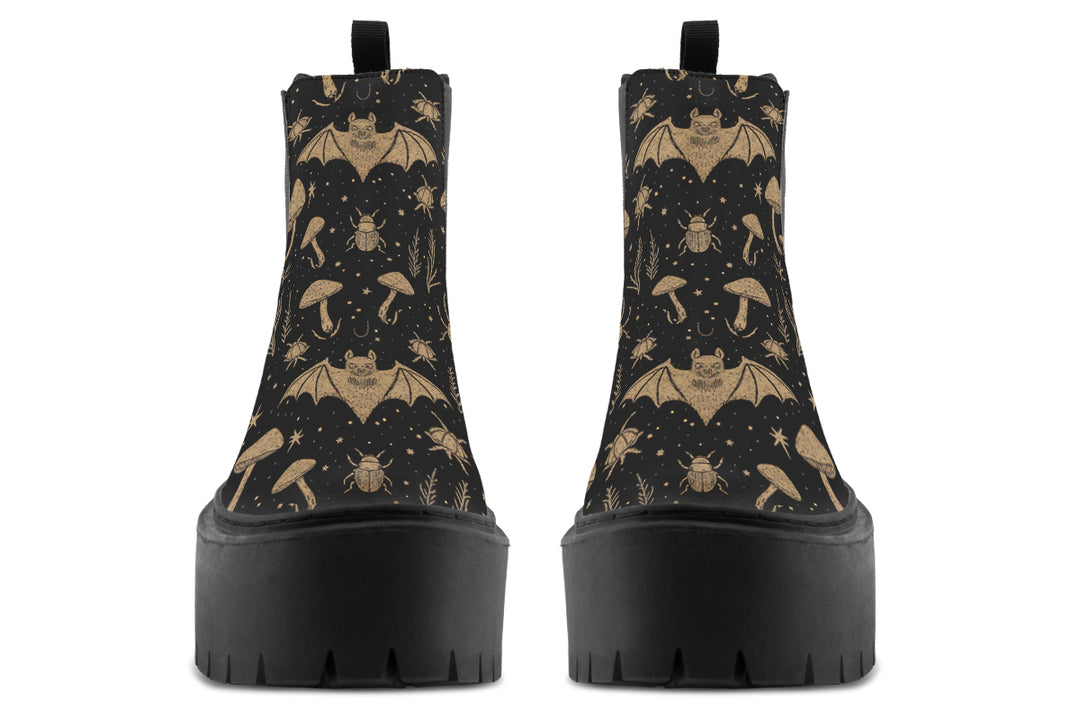 Curio Noctis Platform Chelsea Boots
