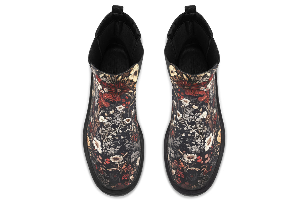 Dark Fairytale Platform Chelsea Boots