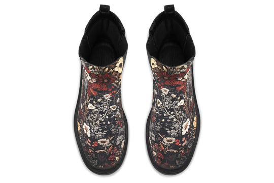 Dark Fairytale Platform Chelsea Boots