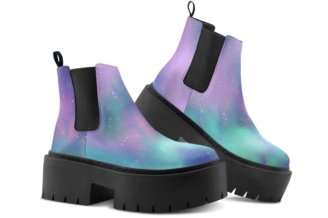 Dawn Platform Chelsea Boots