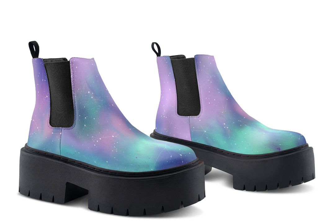 Dawn Platform Chelsea Boots