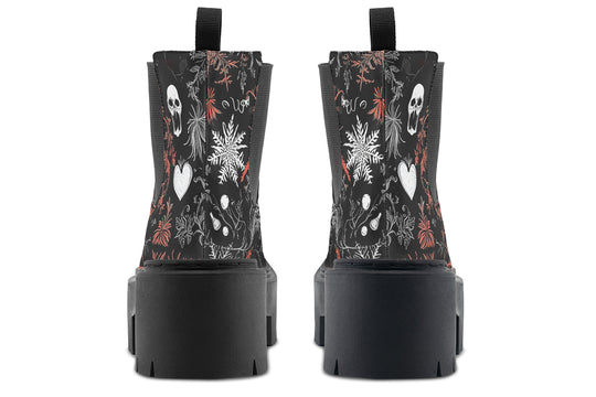 Dead of Winter Platform Chelsea Boots