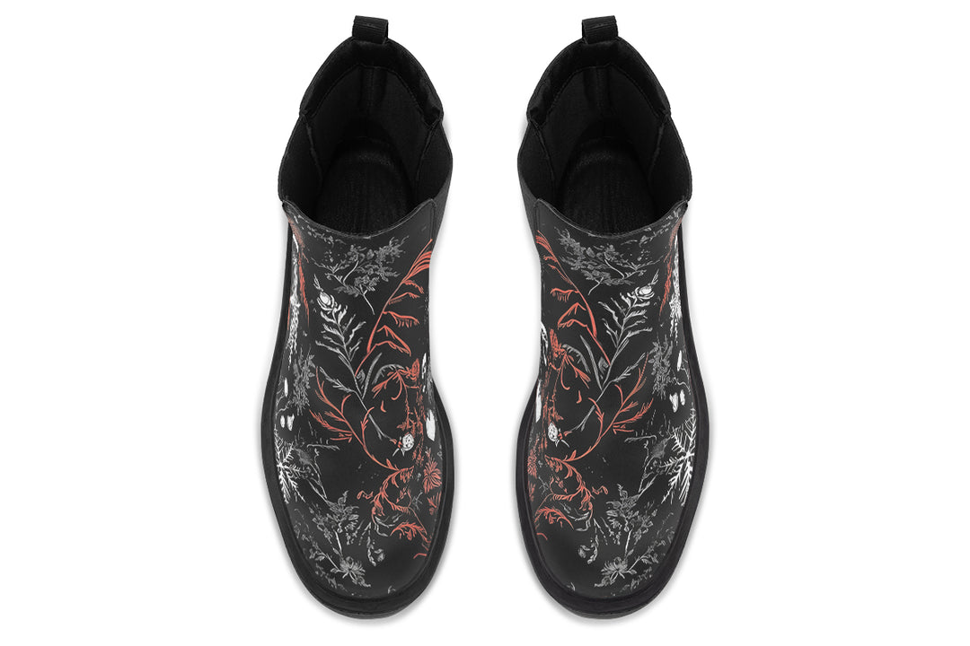 Dead of Winter Platform Chelsea Boots